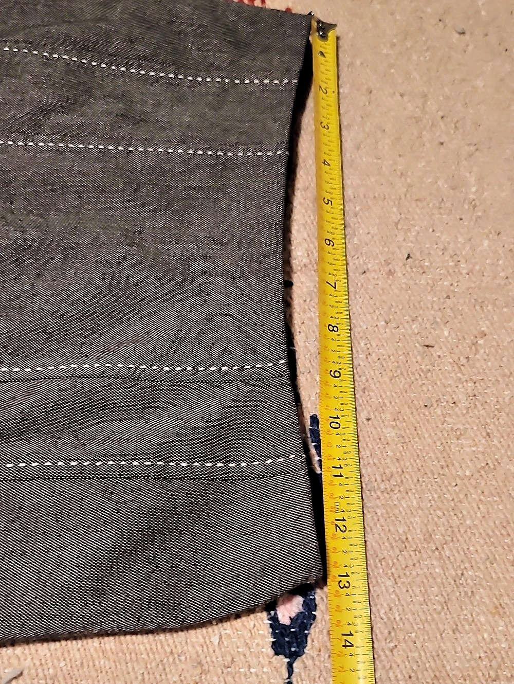 Rebecca Taylor Brown Pencil Skirt w Ruffle and Seam Detail Minimalist & Preppy - Picture 10 of 15